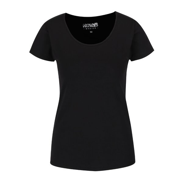 Tricou negru basic - Hailys Mona