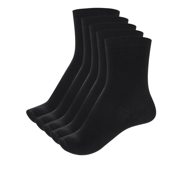 Set de 3 perechi de șosete Pieces Emmy negre