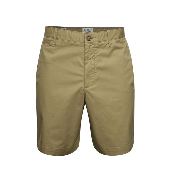 Pantaloni chino scurti bej cu logo brodat - Original Penguin P55 8