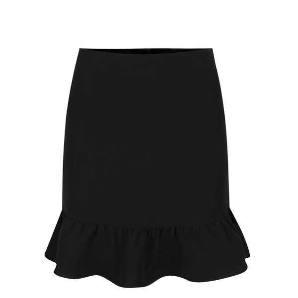Fustă neagră Miss Selfridge cu volane