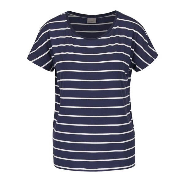 Tricou bleumarin&alb în dungi VERO MODA Charly