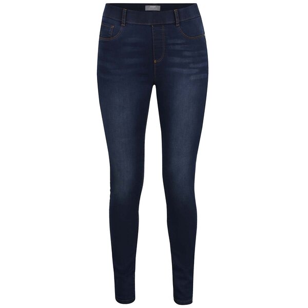 Jeggings bleumarin cu aspect prespalat - Dorothy Perkins