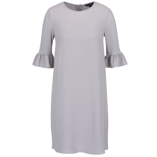 Rochie gri Miss Selfridge cu volane