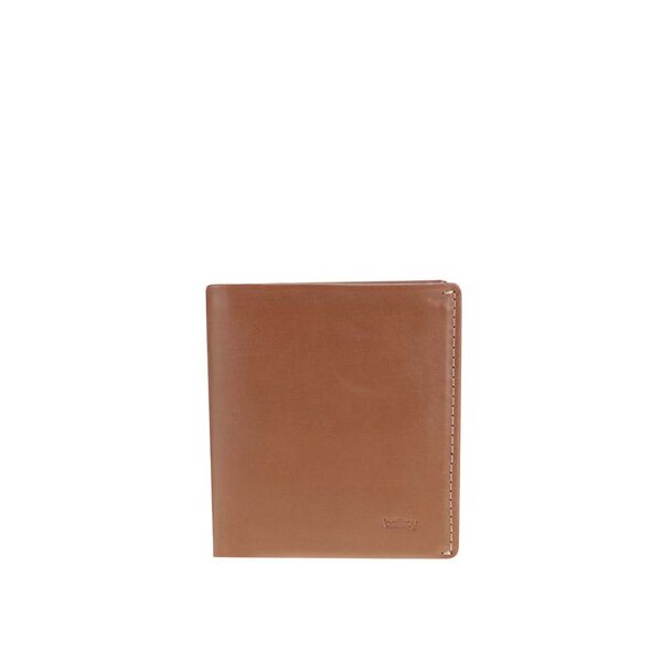 Portofel pliabil maro Bellroy din piele
