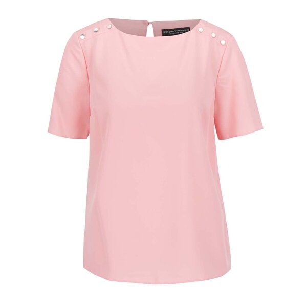 Bluza roz cu detalii metalice - Dorothy Perkins