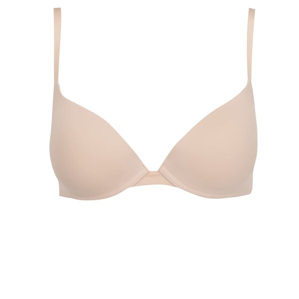 Sutien push-up nude cu bretele ajustabile - Wonderbra