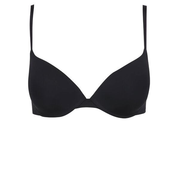Sutien push-up negru cu bretele ajustabile - Wonderbra