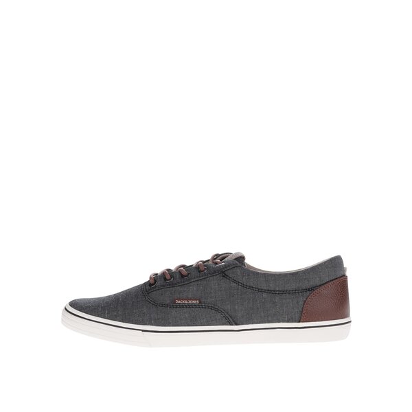 Pantofi sport gri albastrui Jack & Jones Vision Chambray