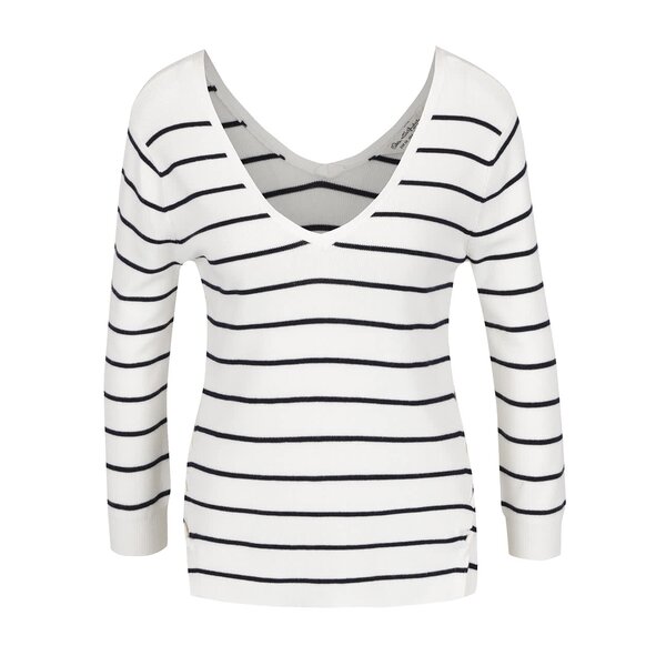 Bluză crem Miss Selfridge în dungi