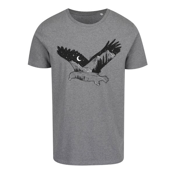 Tricou gri cu print pentru bărbați ZOOT Original Eagle