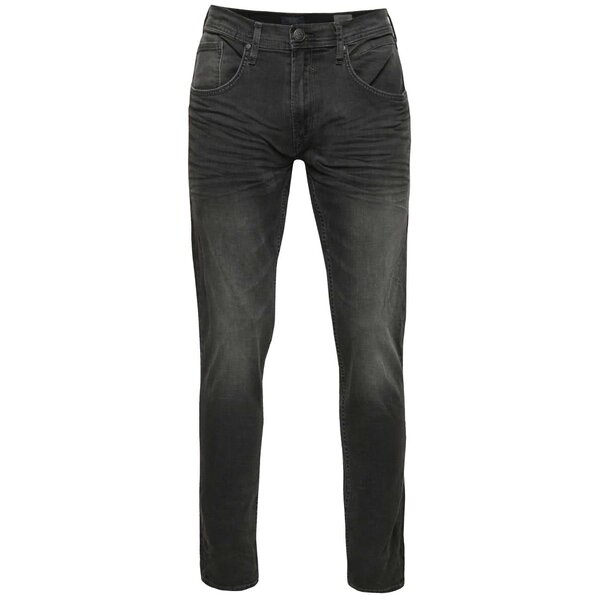 Blugi slim fit gri cu aspect decolorat Blend