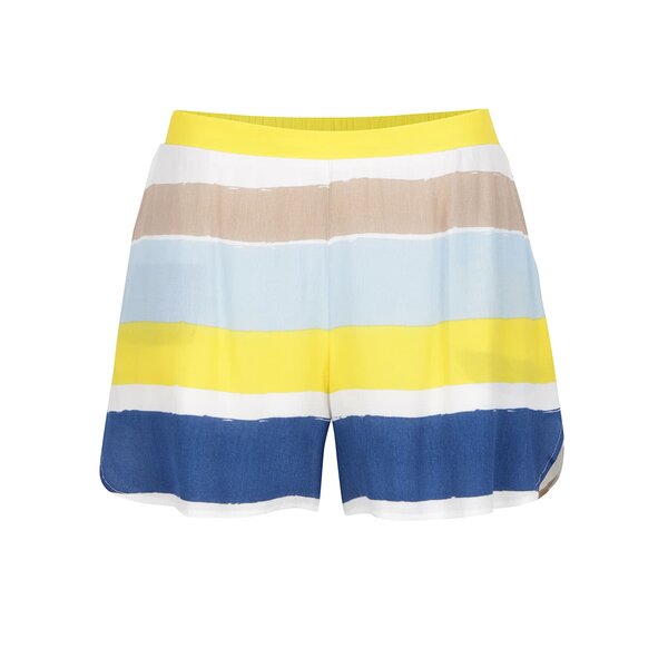 Pantaloni scurti multicolori cu talie elastica VILA Nilas