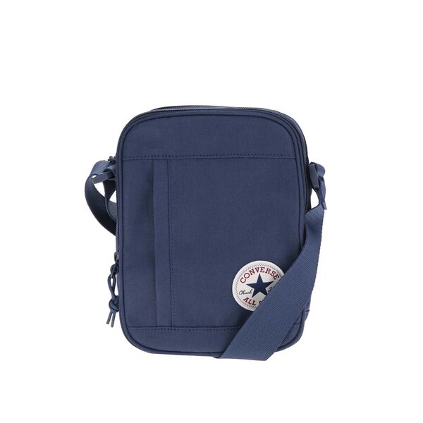 Geanta crossbody unisex bleumarin cu logo - Converse Poly