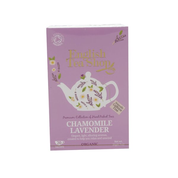 Ceai bio cu lavanda si musetel - English Tea Shop