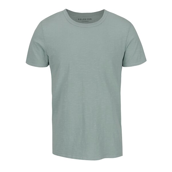 Tricou verde melanj Selected Homme Ben