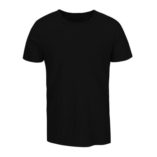 Tricou basic negru ONLY & SONS Basic cu croi drept