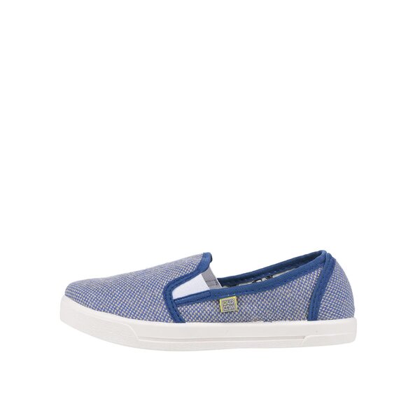 Pantofi slip-on albastri melanj unisex Oldcom Cooper