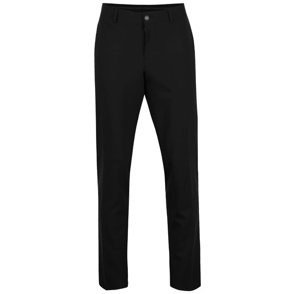 Pantaloni negri Bertoni Beck cu croi drept