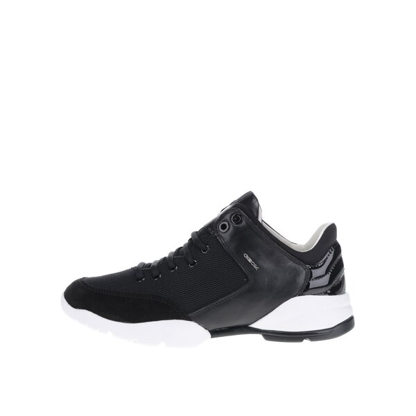 Pantofi sport negru & crem Geox Sfinge