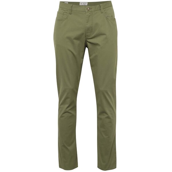 Pantaloni verzi Original Penguin P55 slim fit