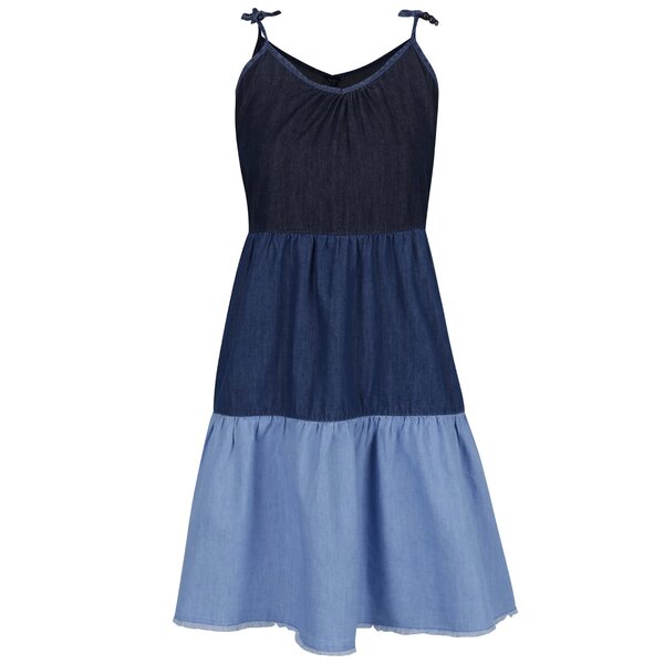 Rochie albastră Pepe Jeans Sky din denim