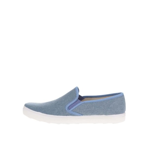 Pantofi albaștri slip-on pentru femei OJJU