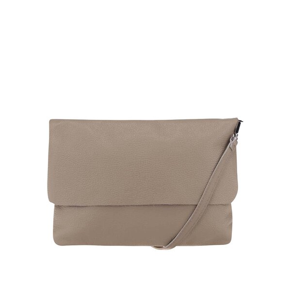 Geantă bej plic crossbody ZOOT din piele