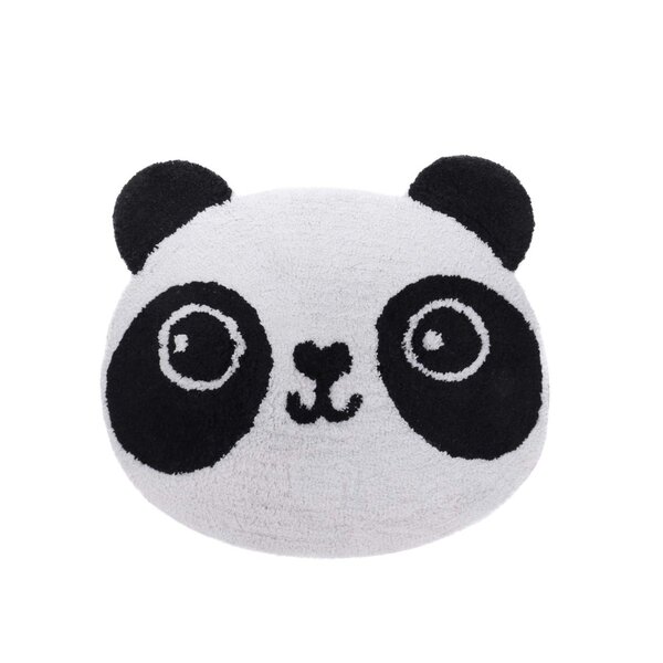 Covoraș alb & negru Sass & Belle în formă de urs panda