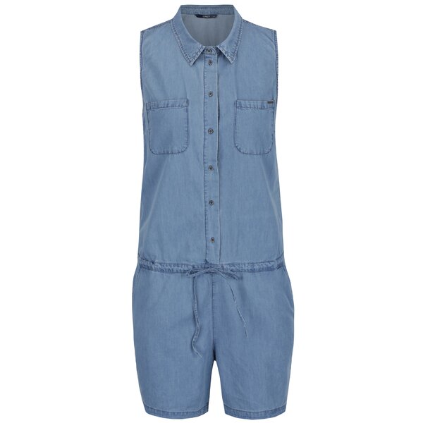 Salopetă albastră scurta ONLY Alma din denim subțire