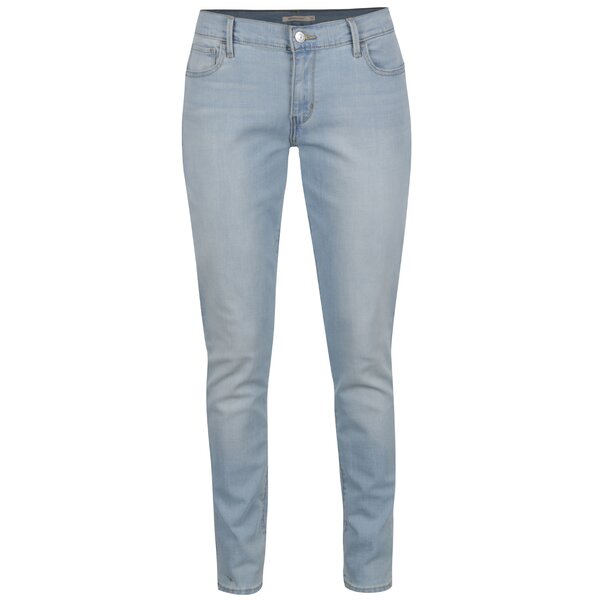 Blugi albastru deschis super-skinny Levis®