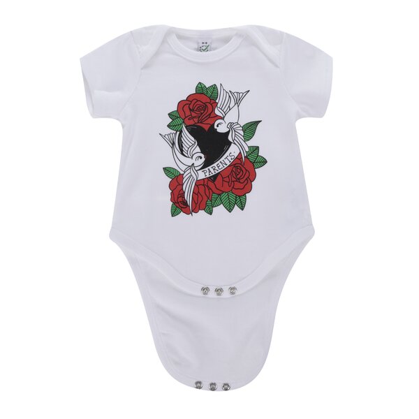 Body alb ZOOT Kids Parents pentru bebeluși