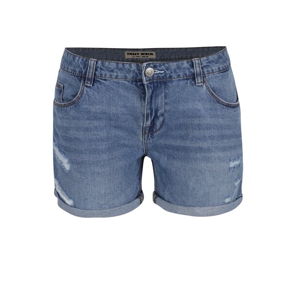 Pantaloni scurți albaștri TALLY WEiJL din denim