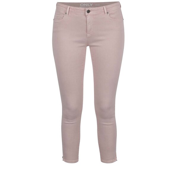 Blugi skinny roz pal ONLY Serena