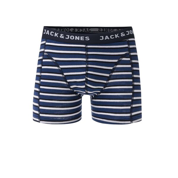 Boxeri alb & bleumarin Jack & Jones Calya