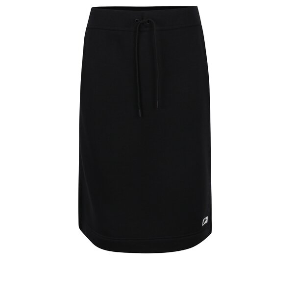 Fustă sport neagră Nike cu talie elastică