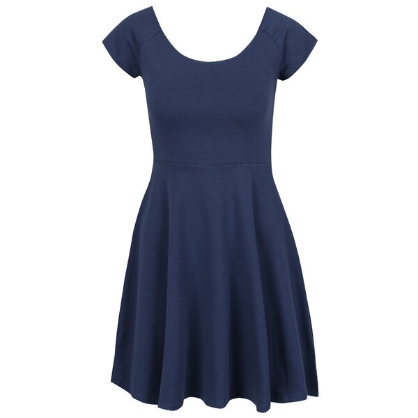Rochie bleumarin Haily´s Naomi cu bretele încrucișate pe spate