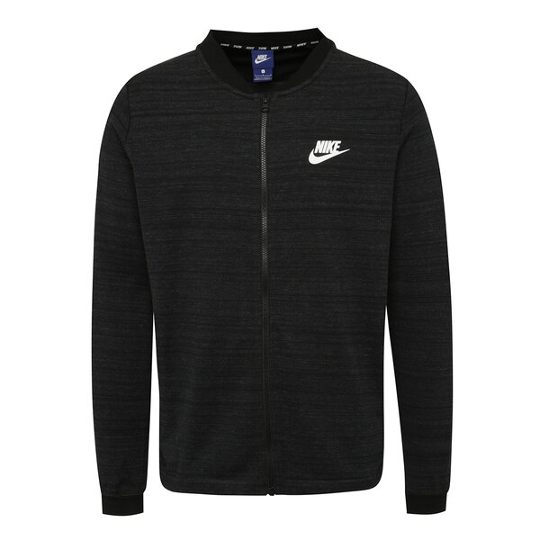 Jachetă bomber negru melanj Nike Sportswear Advance 15 pentru bărbați