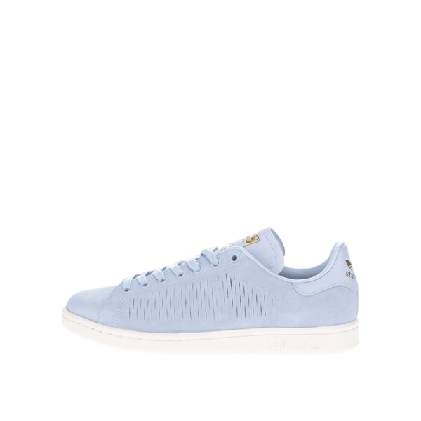 Pantofi sport bleu adidas Originals Stan Smith