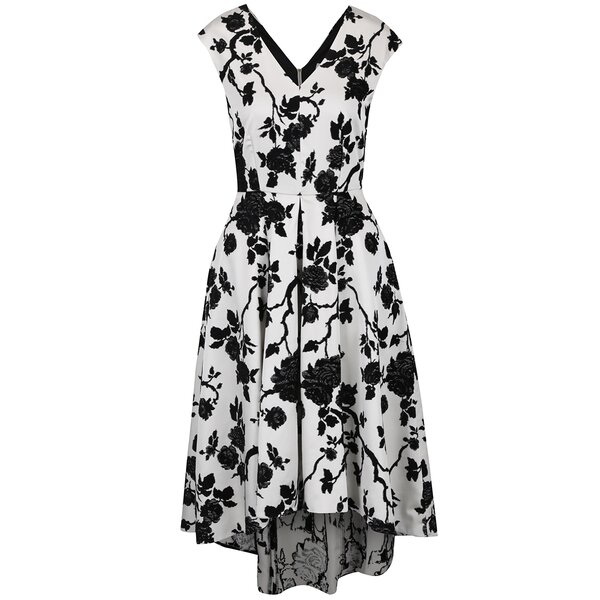 Rochie crem cu negru Closet cu imprimeu floral