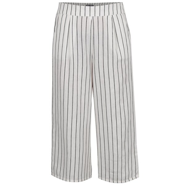 Pantaloni crem TALLY WEiJL cu model în dungi