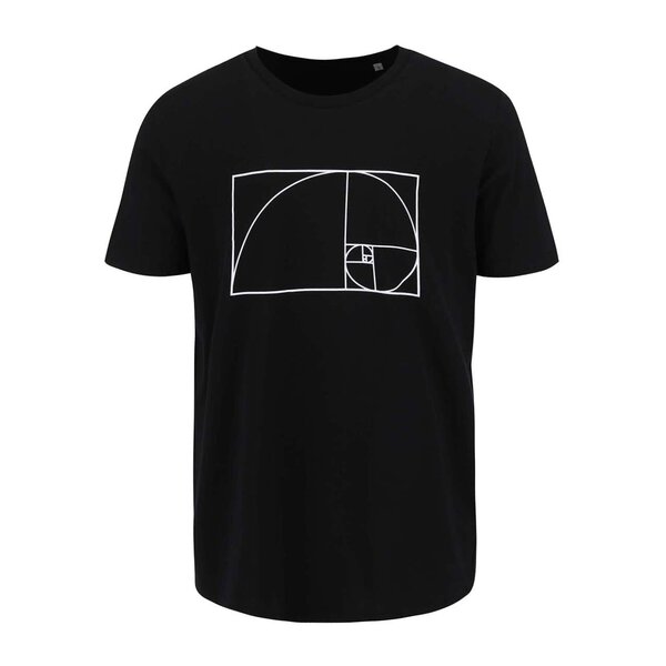 Tricou bărbătesc ZOOT Original Fibonacci negru