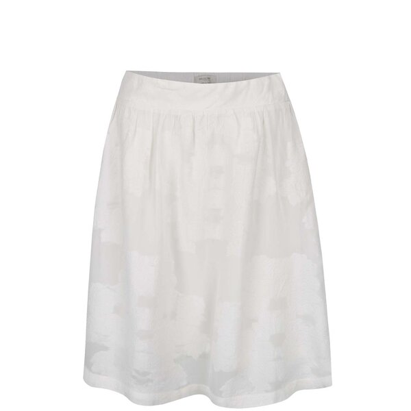Fustă crem Selected Femme Minastone cu model discret