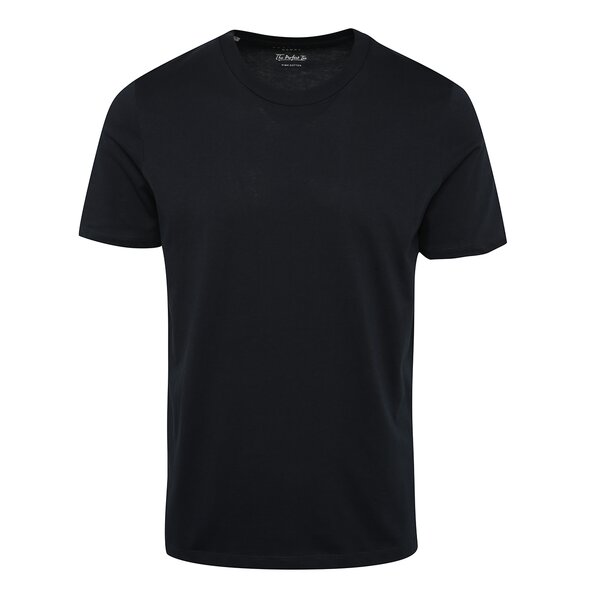 Tricou bleumarin din bumbac Selected Homme The Perfect
