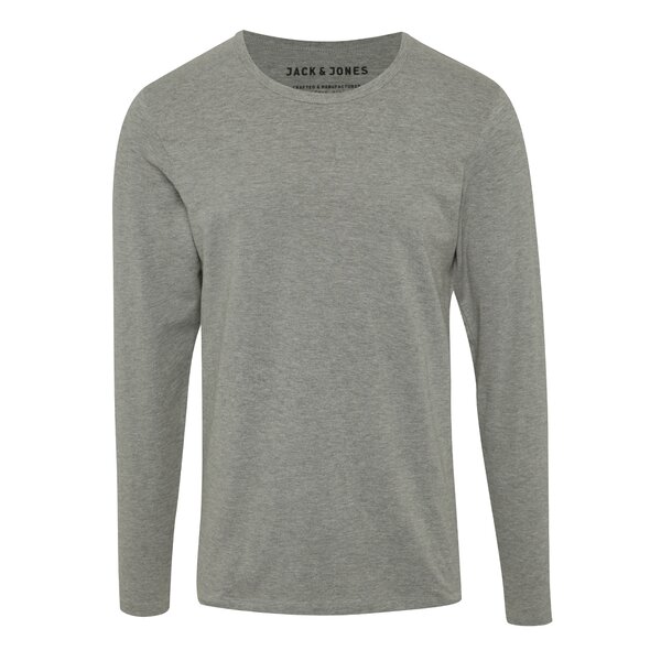 Bluza basic gri melanj Jack & Jones Basic