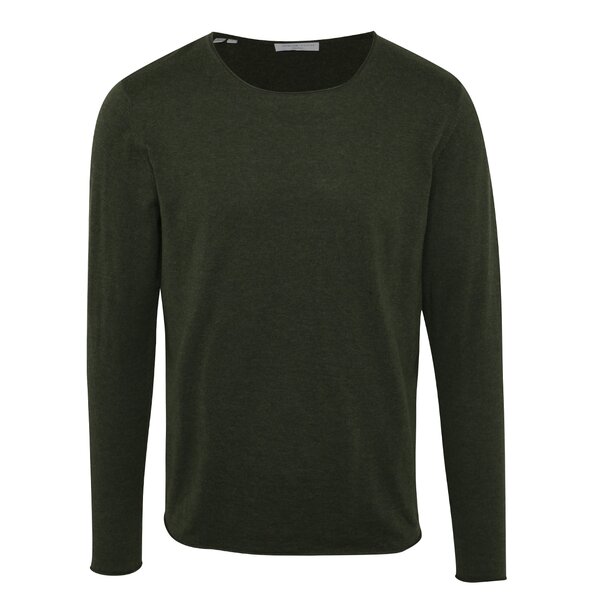 Pulover kaki inchis - Selected Homme Domme