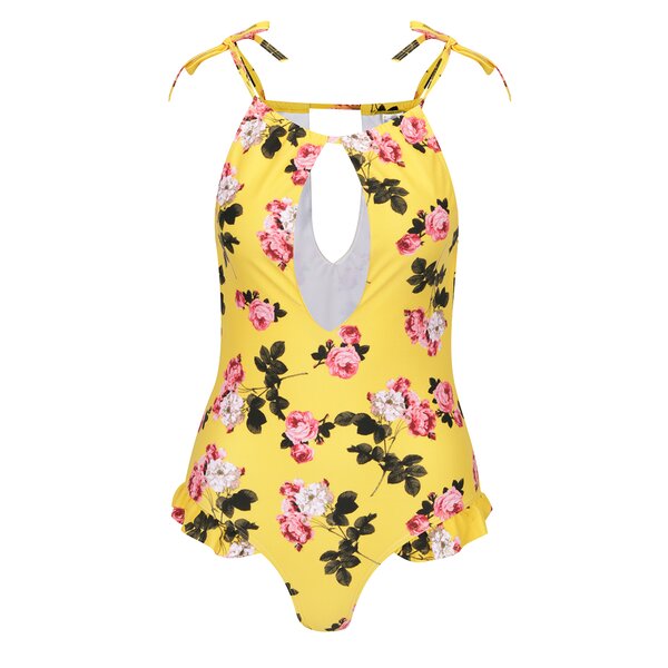 Costum de baie întreg cu model floral VERO MODA Carol