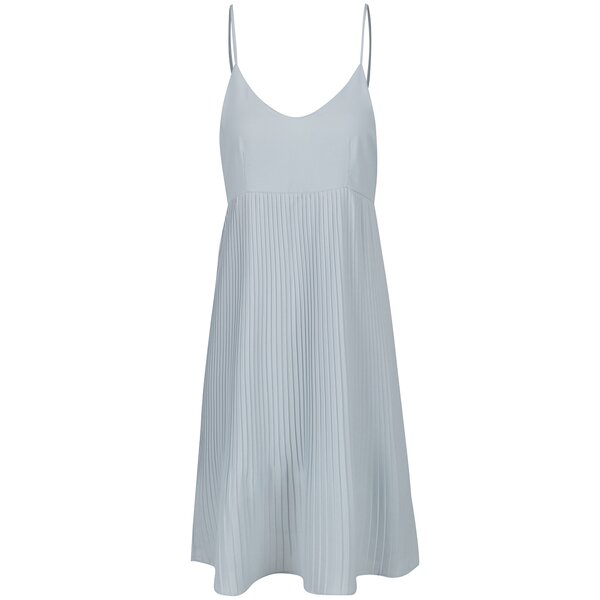 Rochie gri deschis Haily´s Lina cu pliuri