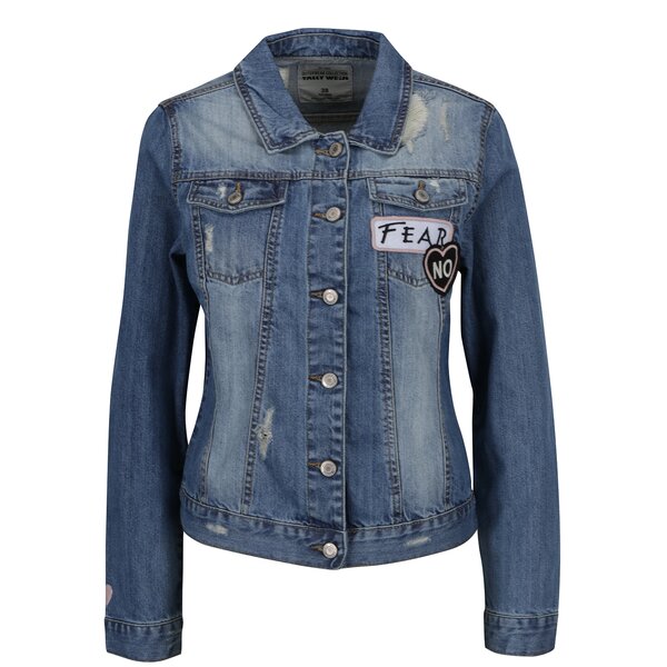 Jachetă albastră TALLY WEiJL din denim