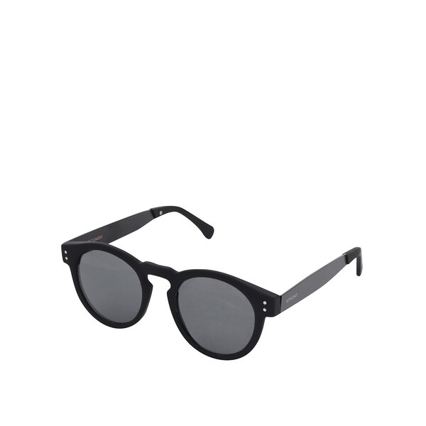 Ochelari de soare unisex cu rama neagră Komono Clement