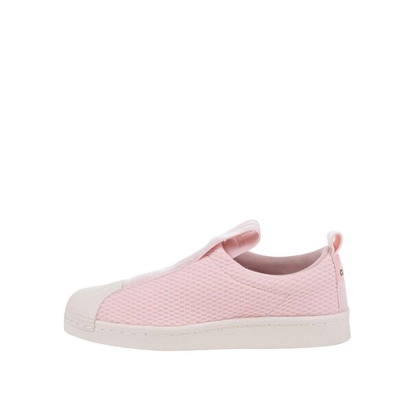 Pantofi sport alb cu roz Adidas Originals Superstar